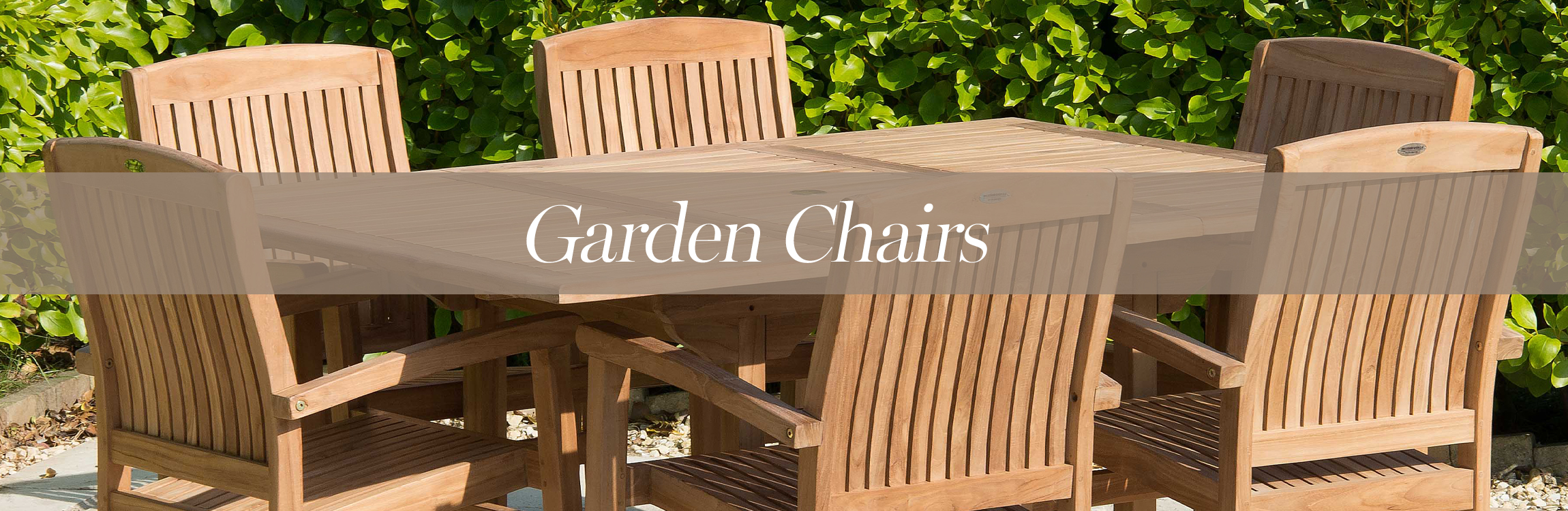 Garden Chair, Outdoor Folding Chairs, Fixed Garden Chair - Sustainable