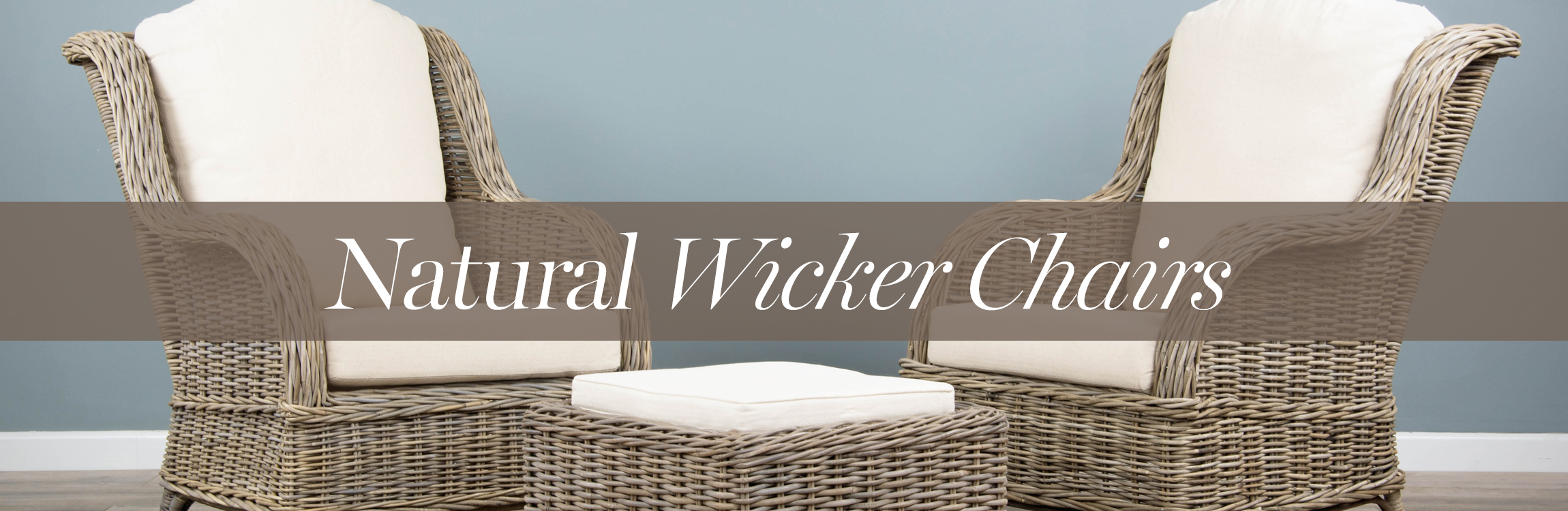 Natural Wicker Chairs - Sustainable Furniture