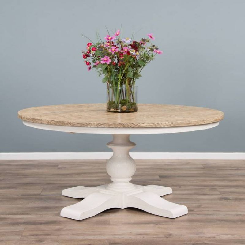 1.3m Country Pedestal Dining Table