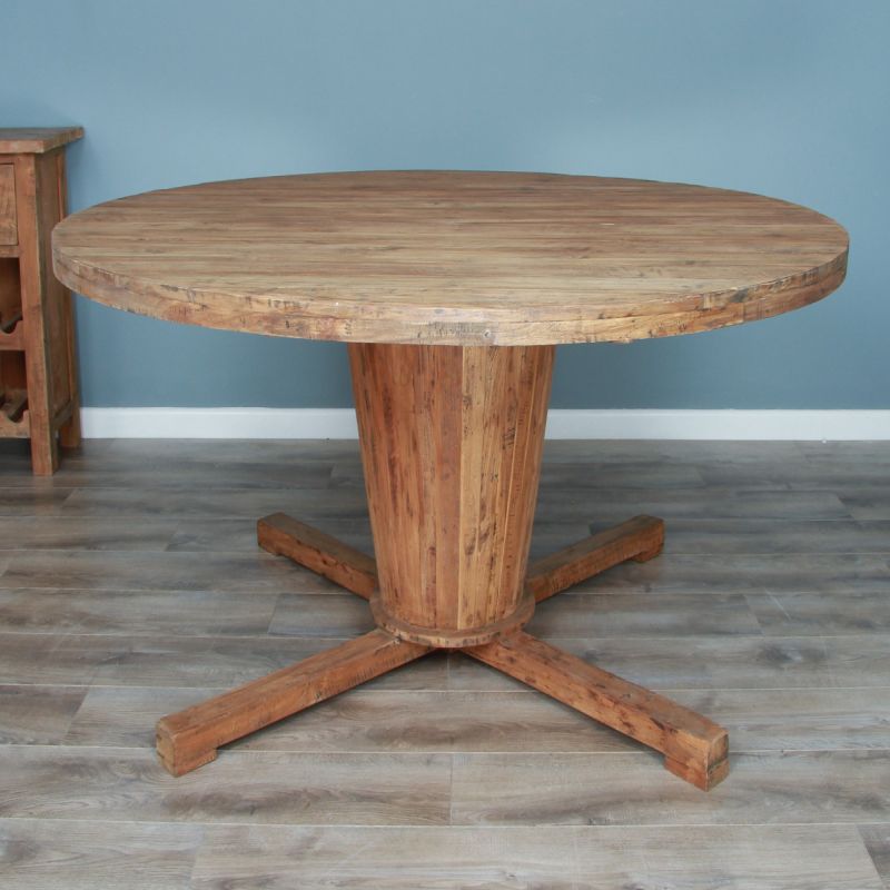 1.8m Reclaimed Teak Character Dining Table