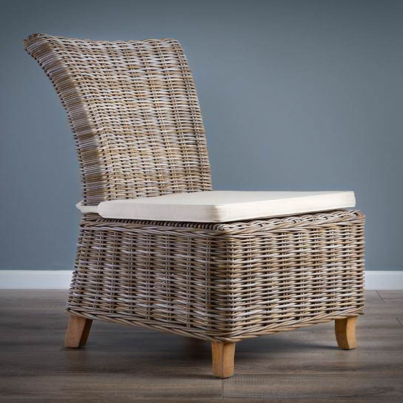 Latifa Natural Wicker Dining Chair