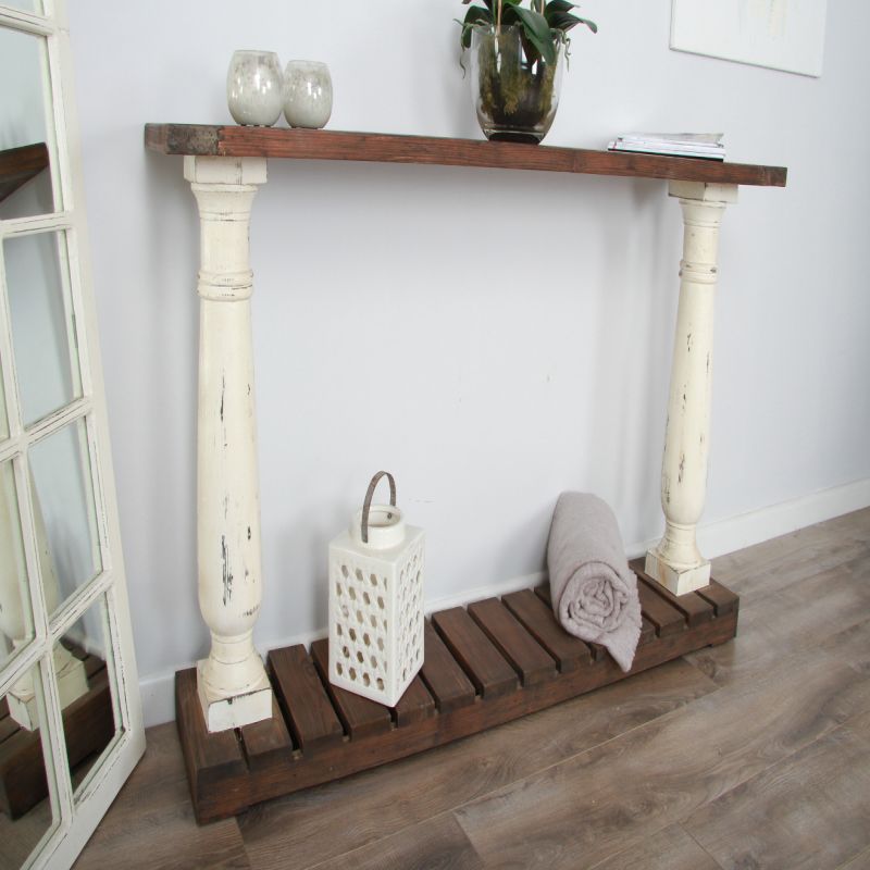 1.2m Shabby Chic Console Table
