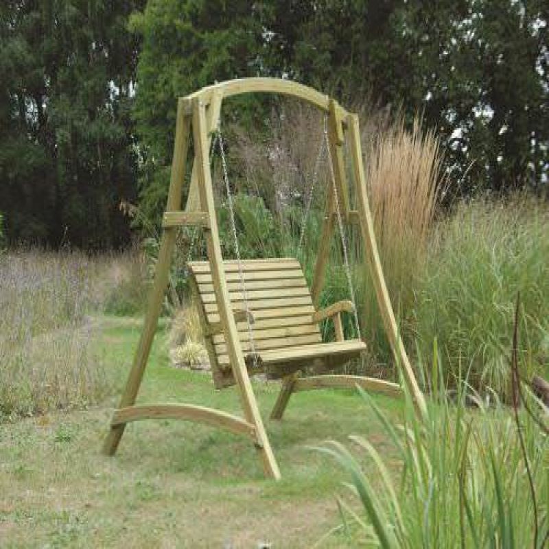 Tanalised Garden Swing Seat