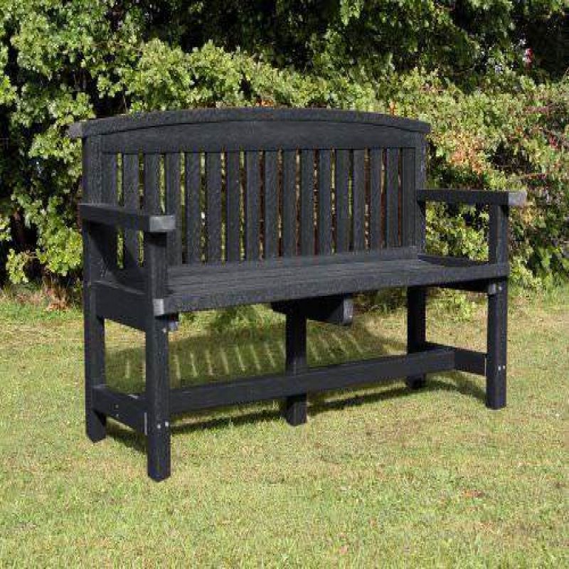 Recycled Plastic Commemorative Bench
