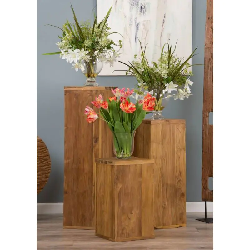 Reclaimed Teak Alana Pedestal