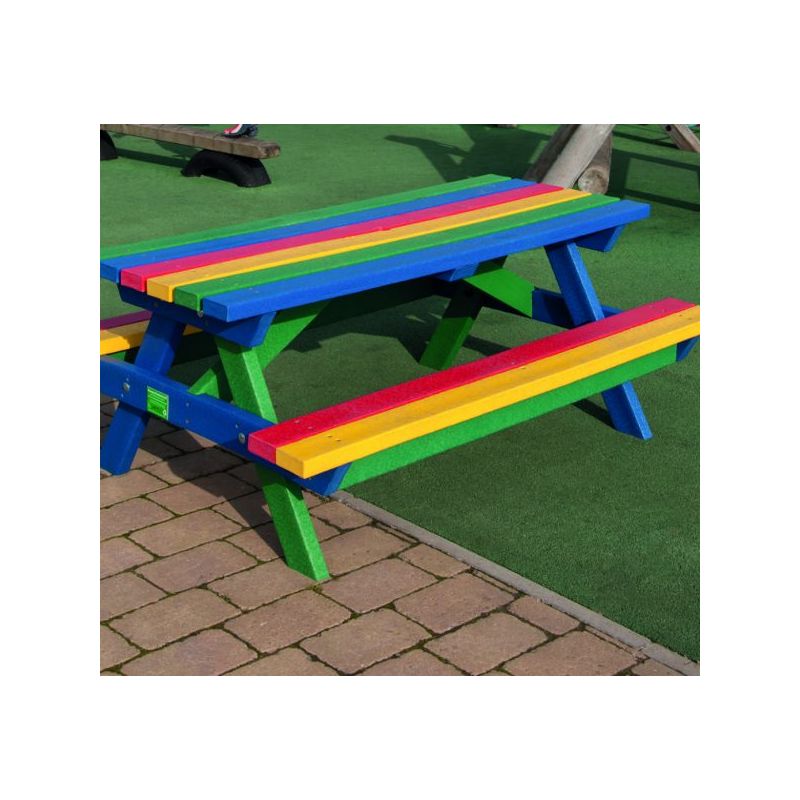 Junior Recycled Plastic Heavy Duty Picnic Bench