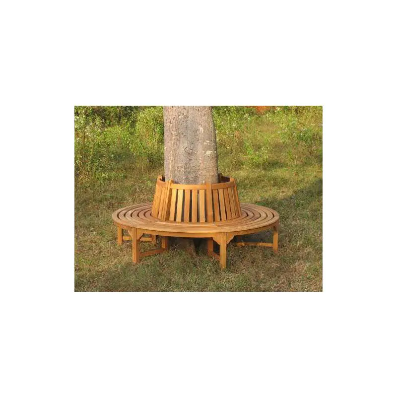 1.7m Teak Round Tree Seat