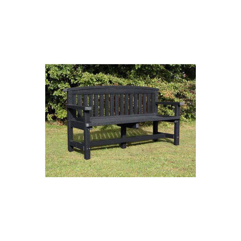 Recycled Plastic Commemorative Bench