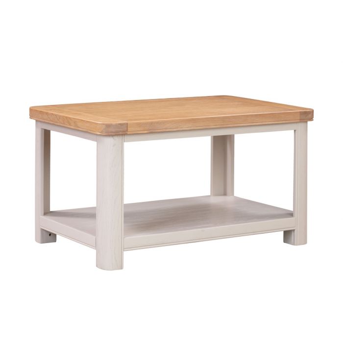 Eden Coffee Table with Shelf - 1