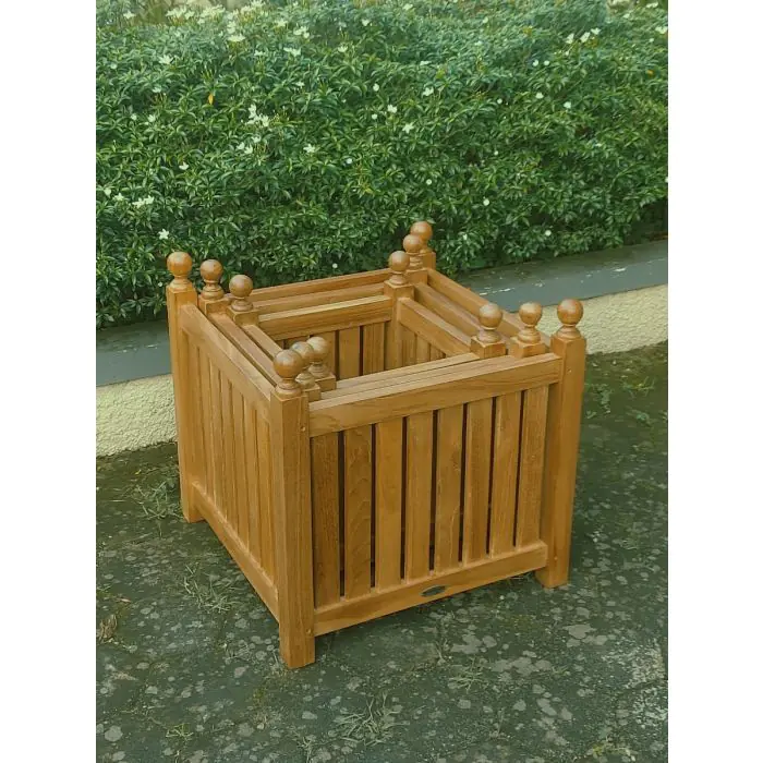 Teak Garden Planter Set - 5