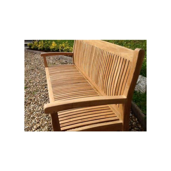 Marley Teak Garden Bench - 1