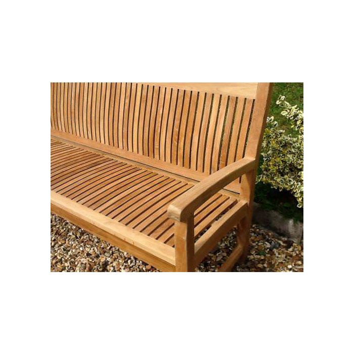 Marley Teak Garden Bench - 2