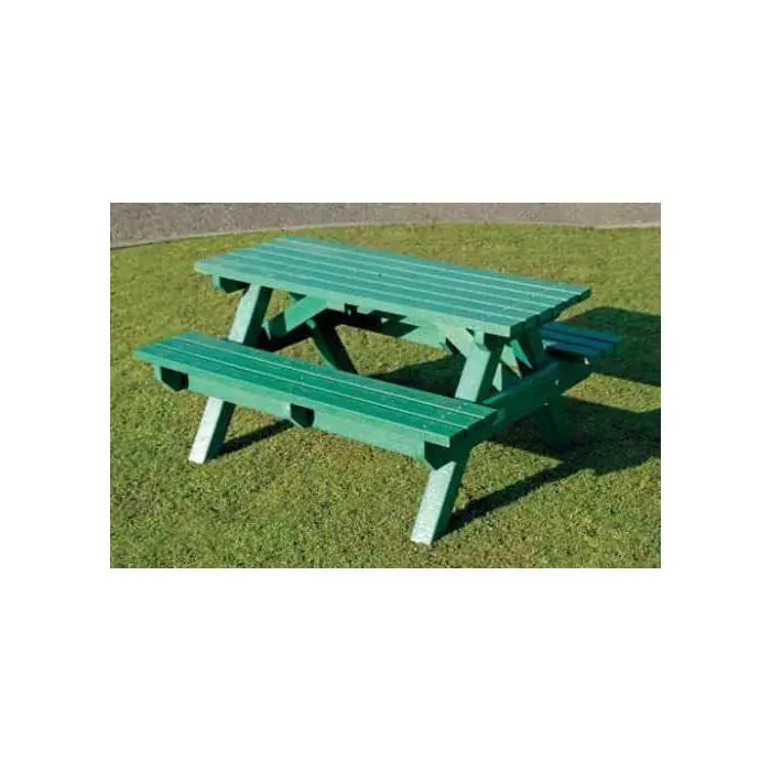 Recycled Plastic Heavy Duty Picnic Bench - 5