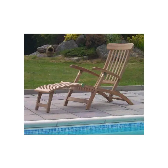 Teak Steamer Chair - 1