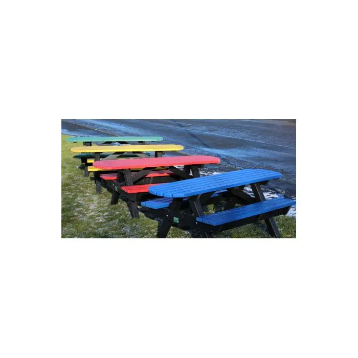 Recycled Plastic Heavy Duty Picnic Bench - 11