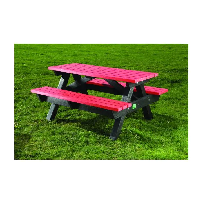 Recycled Plastic Heavy Duty Picnic Bench - 9