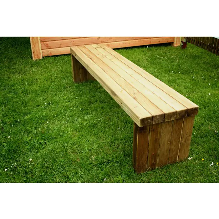 Douglas Fir Backless Bench - 1