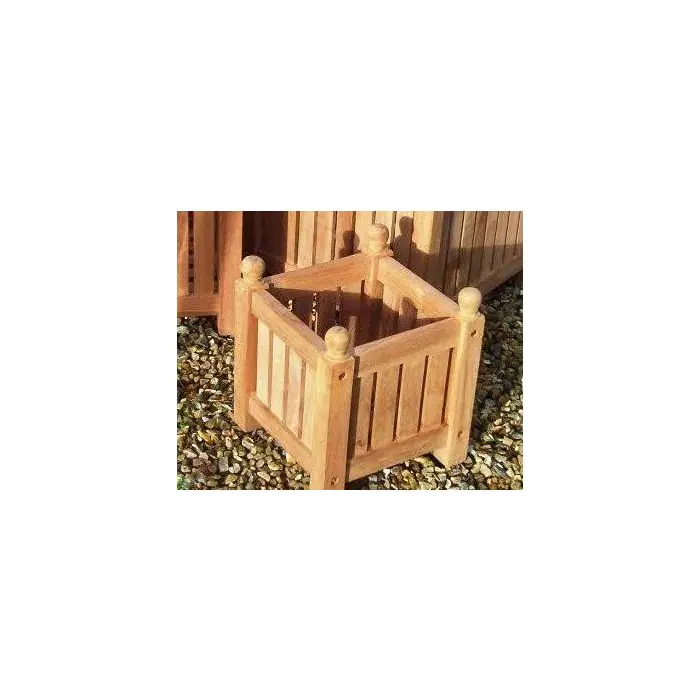 Small Teak Garden Planter - 2