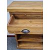 Reclaimed Teak Bookcase with Drawer - 5