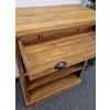 Reclaimed Teak Bookcase with Drawer - 4