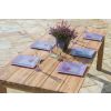 1.6m Rustic Reclaimed Teak Open Slat Dining Table - 4