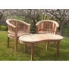 San Francisco Teak Chair and Coffee Table Set - 4