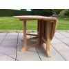 1.4m Teak Circular Gateleg Table - 3