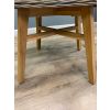 1.5m Reclaimed Teak Outdoor Open Slatted Dartmouth Table with 6 Scandi Armchairs - 13