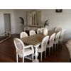 3m Ellena Dining Table with 8 Ellena Chairs & 2 Armchairs  - 1