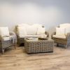 Jumo Natural Wicker Sofa Set - 2