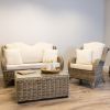 Jumo Natural Wicker Sofa Set - 4