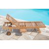 Richmond Teak Sun Lounger - 1