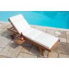 Richmond Teak Sun Lounger - 8