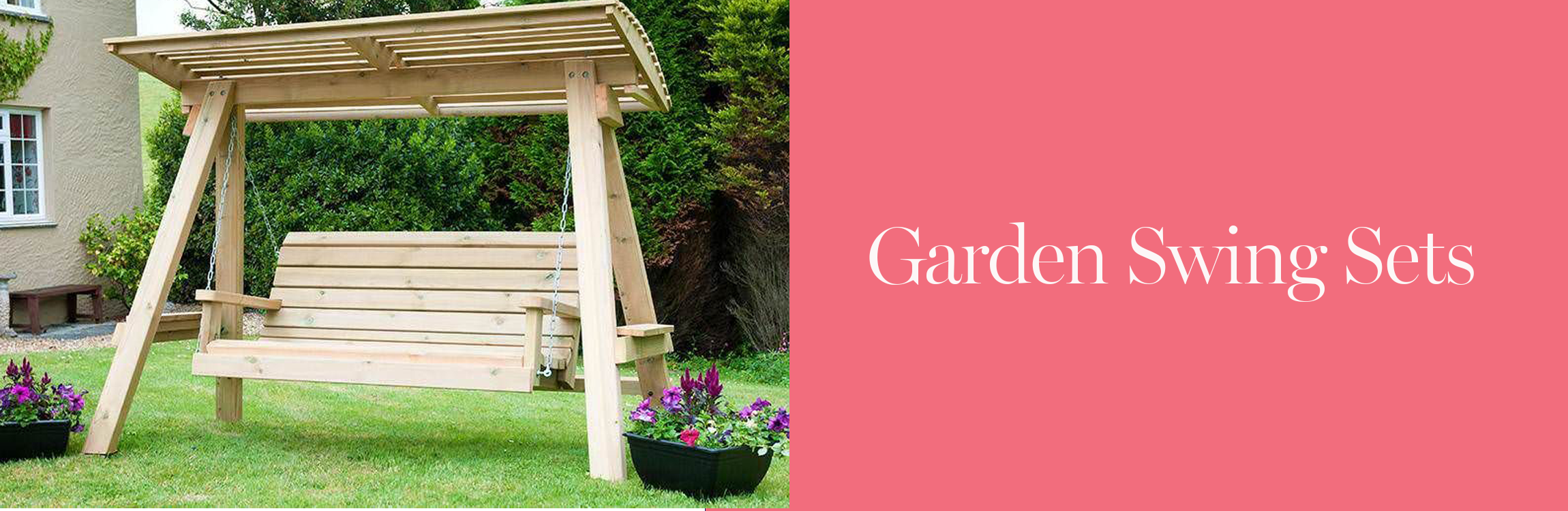 Garden Swing Seats - Sustainable Furniture