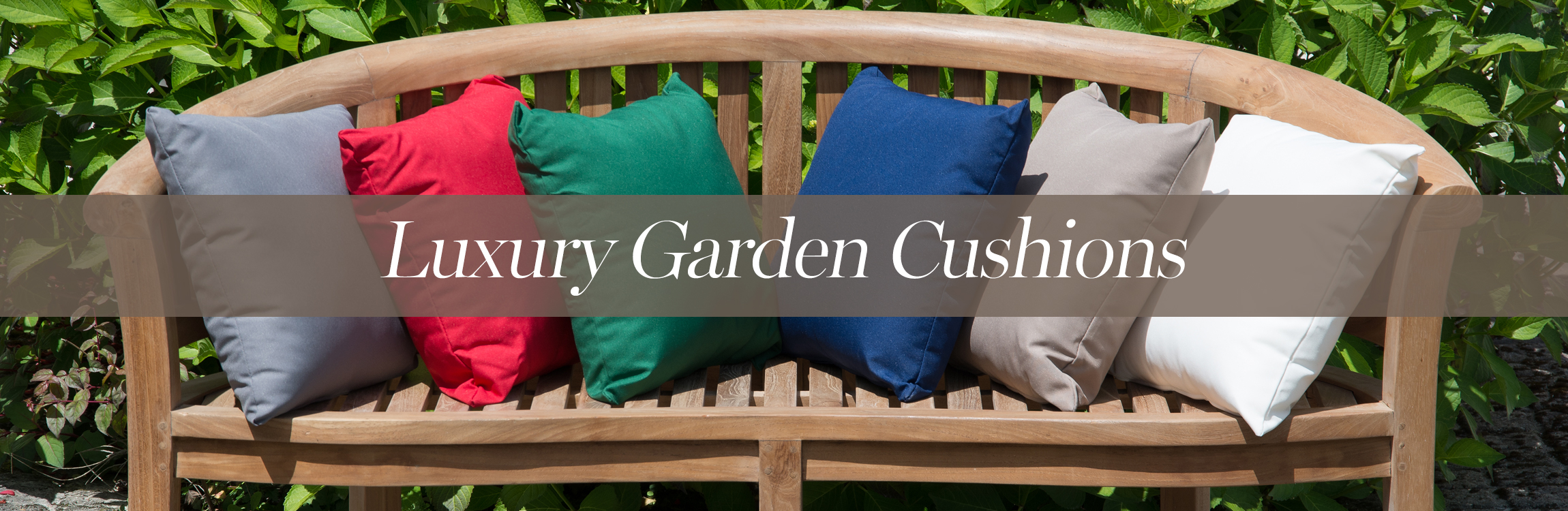 Bench Cushions, garden Chair Cushions, Luxury Garden Cushions