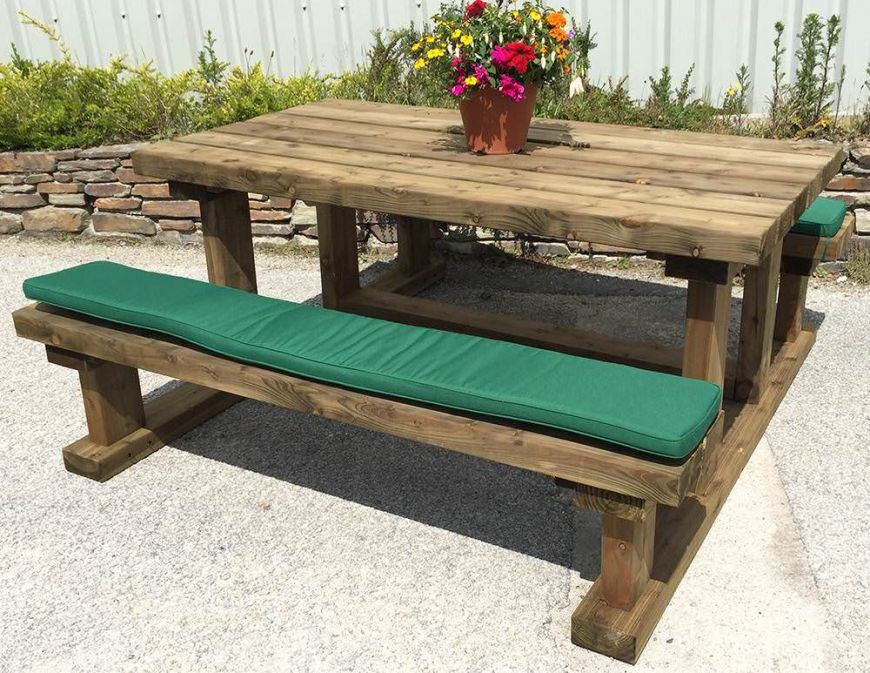 Picnic Bench Cushions - Sustainable Furniture