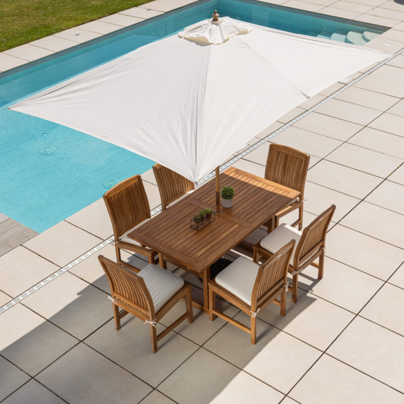 Lark 4 or 6 Seater Dining Set with Marley Chairs