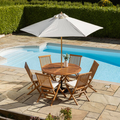 Halo 6 Seater Dining Set with Cora Chairs