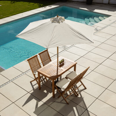 Ridge 4 Seater Dining Set with Cora Chairs