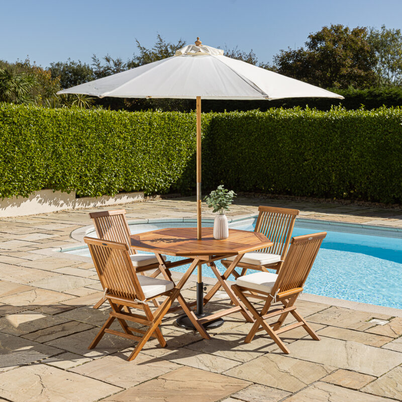 Koto 4 Seater Dining Set with Cora Chairs