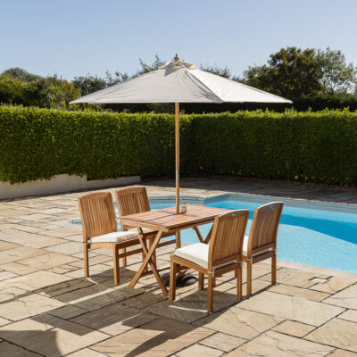 Lign 4 Seater Dining Set with Marley Chairs