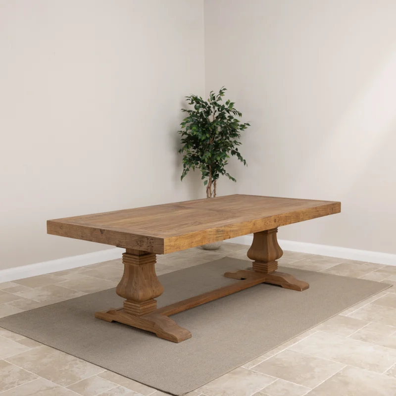 Emara 6 or 8 Seater Wide Dining Table