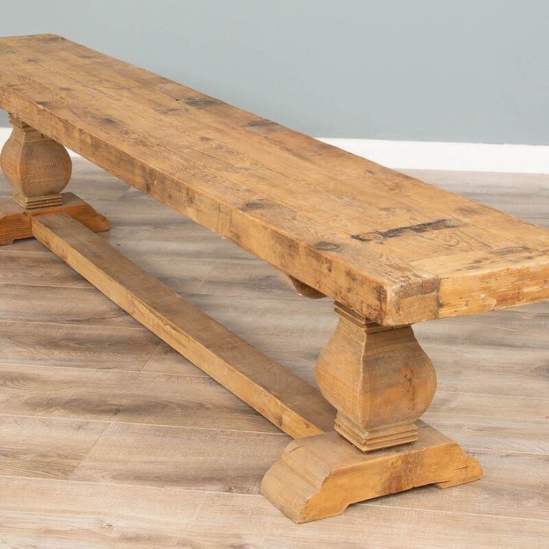 Emara 235cm Pedestal Dining Bench