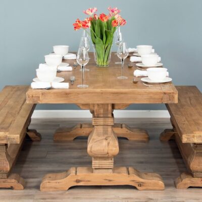 Emara 6 Seater Bench Dining Set