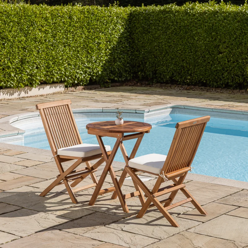 Halo Compact 2 Seater Dining Set with Cora Chairs