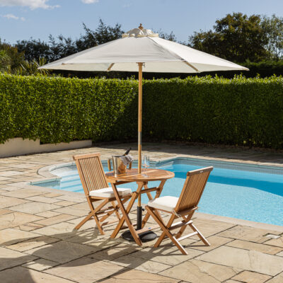 Halo 2 Seater Dining Set with Cora Chairs