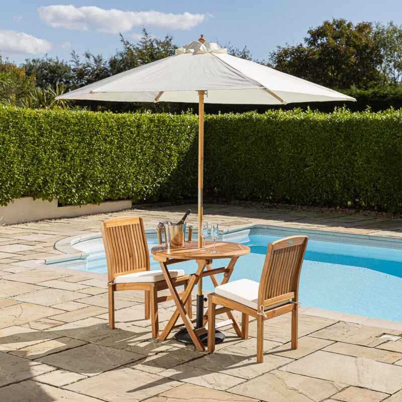 Halo 2 Seater Dining Set with Marley Chairs