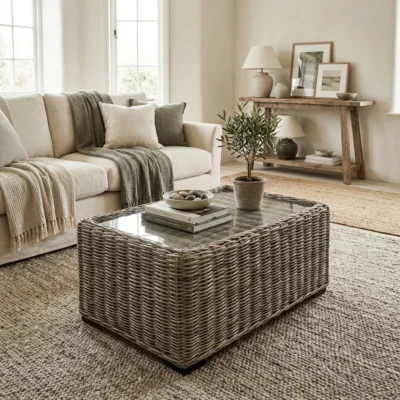 Crest Coffee Table / Footstool