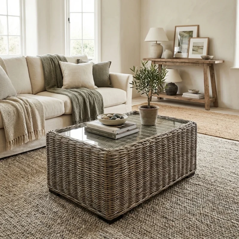 Crest Coffee Table / Footstool