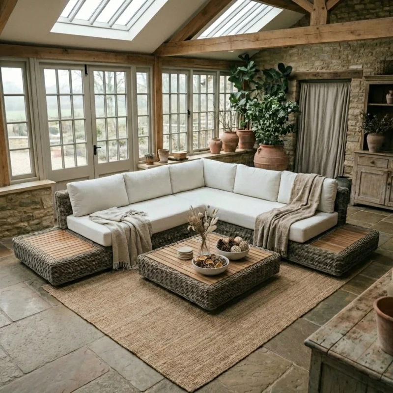 Zuri Corner Sofa Set